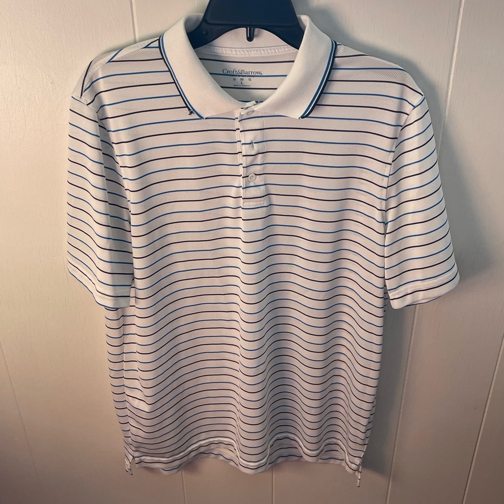 Mens golf polo size Large